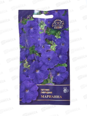Петуния Марианна F1 (многоцветковая, ярко-синяя)(Евро, 5) СеДек *10 +