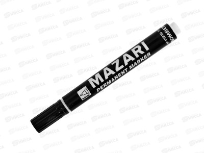 Маркер MAZARI Somber перм., черный, 2-3мм., M-15219-71 *12/300