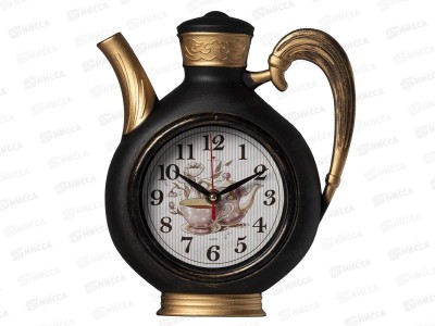 Часы &quot21 Век&quot 2622-005 26,5*24см, &quotJoy&quot черный с медью