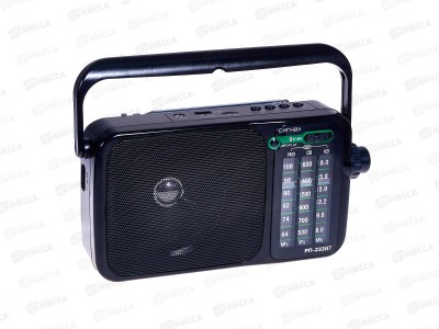 РАДИОПРИЕМНИК РП-233ВТ Сигнал (УКВ, 2*D, 220В, USB/BT/AUX)