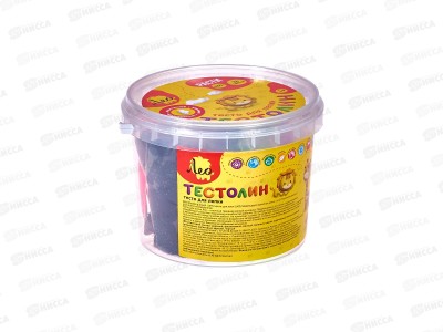 Тесто для лепки &quotЛео&quot Тестолин 360г, 12цв., LPLD-0112