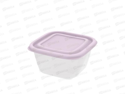 Контейнер для продуктов 0,6л &quotПрованс&quot (СВЧ), АП 167 (128х128х67мм)  *50
