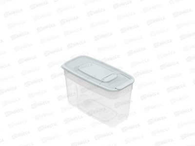 Контейнер для сыпучих продуктов 1л, серый, АП 1130 (170х85х105мм)  *63