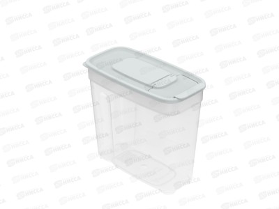 Контейнер для сыпучих продуктов 1,4л, серый, АП 1131 (170х85х155)  *49