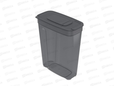 Контейнер для сыпучих продуктов 1,8л, дымчатый, АП 1136 (170х85х205мм) *50