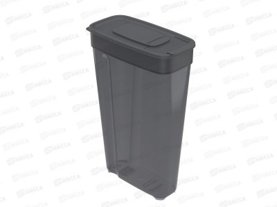Контейнер для сыпучих продуктов 2,2л, дымчатый, АП 1137 (170х85х265мм)  *48
