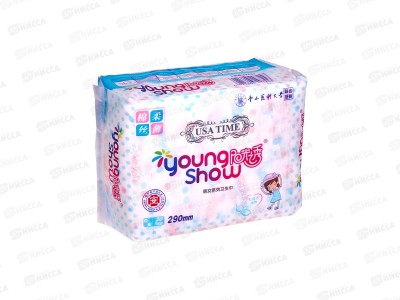 Young Show USA time прокладки гигиенические 20шт ночные  *12