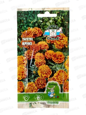 Тагетес Круиз (отклоненный, красно-коричневые с желтым краем) ДУ (Евро, 0,2) СеДек *10 +