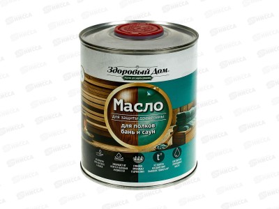Здоровый Дом масло для полков бань и саун бесцветное 1л