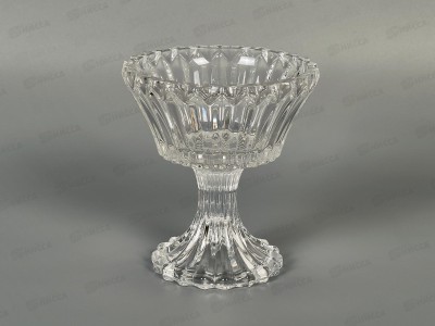 Ваза сервировочное на ножке 8878 13*14,5см 296656