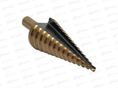 Сверло ступенчатое EKF ST-4-30/2 HSS (14 ступ.)