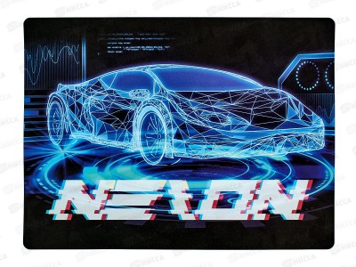 Покрытие на стол д/лепки  А3 ПЧЕЛКА Neon car 2024, НПД-2 *50