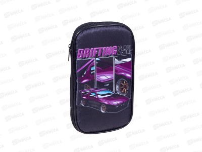 Пенал-косм. ПЧЕЛКА Drift auto 2025, 210*110*20, К-15 *24