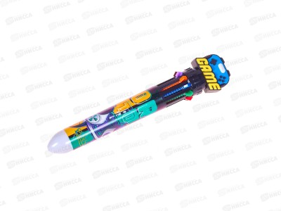 Ручка авт. MAZARI Game 10цв., MR-2102 *36