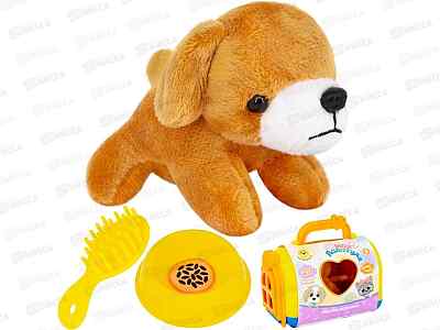 Игровой набор Levatoys MKDR5006 Щенок в переноске, FCJ0860239 в/к