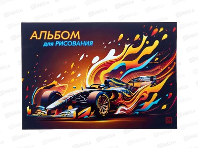 Альбом д/рис.24л Lamark Ускорение, клей, 82369 *40