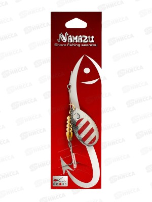 Блесна вращ. Namazu Balna-Zzar, вес 9.5г, цвет 08/200/