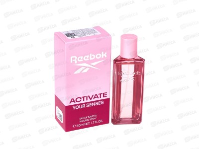 Reebok Activate Your Senses Her, т/в 50мл женская М