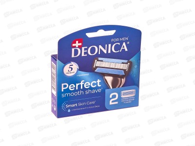 Deonica 5 For men Сменные кассеты 2шт