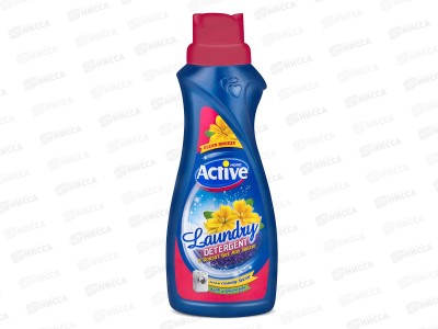 Active Гель для стирки белья унив C.B. Степные цветы 1,0л Pink  *12
