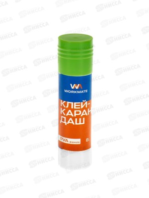 Клей карандаш Workmate PVA,  8гр, 14-6419 *24/576