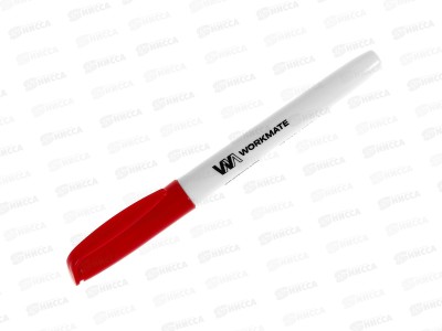 Маркер д/доски Workmate W-8, 1-3мм, красный, 14-7767  *12/144/864