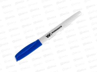 Маркер д/доски Workmate W-8, 1-3мм, синий, 14-7765  *12/144/864