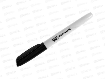 Маркер д/доски Workmate W-8, 1-3мм, черный, 14-7764  *12/144/864