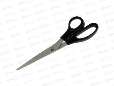 Ножницы Workmate 210мм, пластиковые чёрные ручки, 14-6395  *48/240