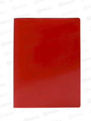 Папка с мульт. 100стр Workmate, 40мм, А4, 700мкм, красная, 15-6187 *18
