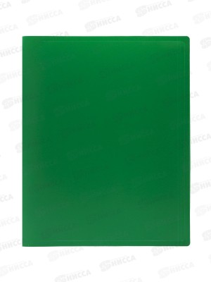 Папка с мульт.  20стр Workmate, 15мм, А4, 500мкм, зеленая, 15-6153 *30