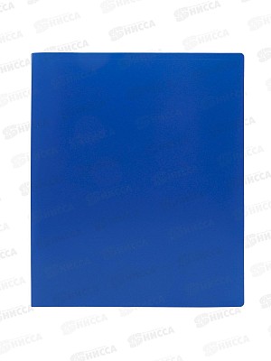 Папка с прижимным механизмом Workmate А4, синяя, 15-6105 *20