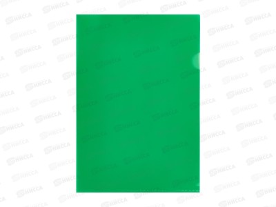 Папка-уголок Workmate A4 180мкм, зеленая, 15-6226  *20/440