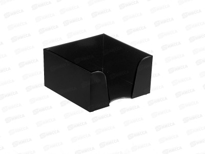 Подставка для бумажного блока Workmate 90х90х50мм, черная, 15-1320 *60