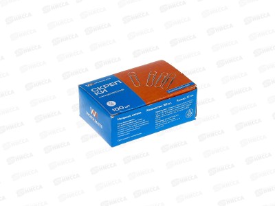 Скрепки Workmate 22мм 100шт оцинк., 14-3665  *10/500