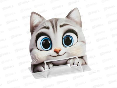 Подставка для книг Mazari Cat металл 23,2*20см 1 дизайн М-1587 *12