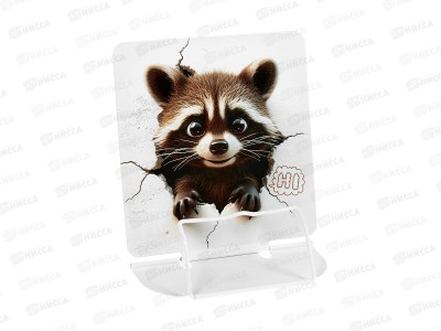 Подставка для книг Mazari Енот  металл 22,7*16,5см 1 дизайн М-1592 *12