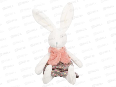 Игрушка ТМ &quotRelana&quot Зайка в розовой жилетке, 20см, RL24183-20