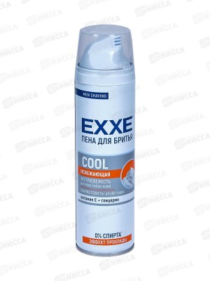 EXXE Пена д/бритья COOL освежающая 200мл *6/24 С0007509