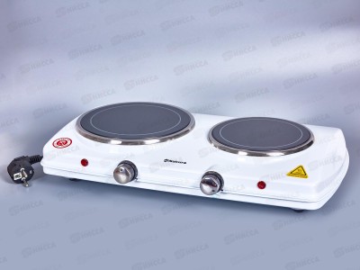 Плита настольная SA-7168S 2 конфорки стеклокерамика