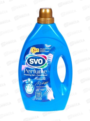 SVO гель для стирки 2,7л Аромат Мгновения 3в1 *6