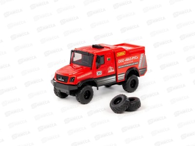 Грузовик гоночный МАЗ-6440RR инерционный, 57314 в коробке  *8