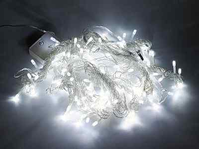 Гирлянда 3х2м 144 LED ламп, холодный белый, 8 режимов, 96270