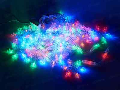 Гирлянда 3х1,2м 152 LED ламп, мультицвет, 8 режимов, 93407