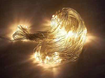 Гирлянда 1,4*1,5м 96LED прозр 220В 362-090 г