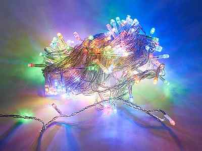 Гирлянда 14м вьюн 180LED 8 режимов  мульти 384-038 г