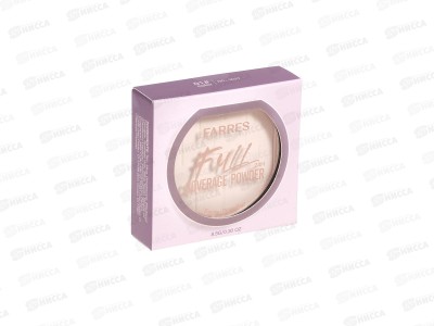 Farres Пудра компакт 3037-01 Светлый бежевый