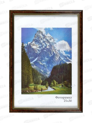 Фоторамка пл. Арона 21*30 382 коричн.*24