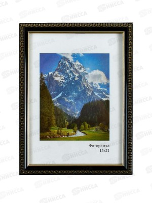 Фоторамка пл. Камея 15*21 989 черный *26