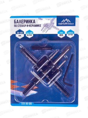 Балеринка по керамике 30-120мм, 333-30-120   *6